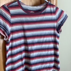 American eagle striped T-shirt